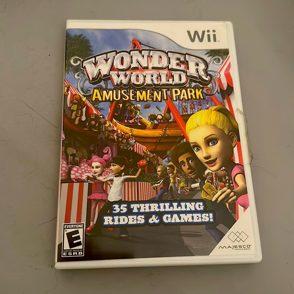Wii wonderworld amusement park